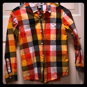 Long sleeve button down